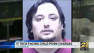 IT tech facing child porn charges