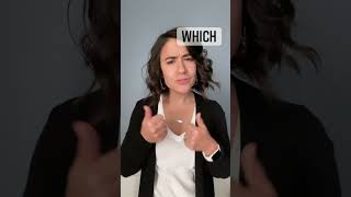 Wh Words - Part 2 (HOW, WHICH, WHY) | ASL Glossary | The ASL Shop