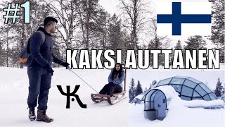 Our stay in Kelo Glass Igloo at the Kakslauttanen Arctic Resort | Lapland Vlog Part 1