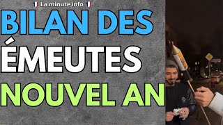 CHAOS EN FRANCE AU NOUVEL AN , TOUTES LES VILLES CIBLÉES , LA BELGIQUE ET L'ALLEMAGNE PAS ÉPARGNÉS