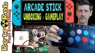 🕹️ PXN Arcade Stick Unboxing. Tested on Switch and PC! Thoughts 🕹️