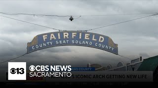 Fairfield's iconic arch gets new life