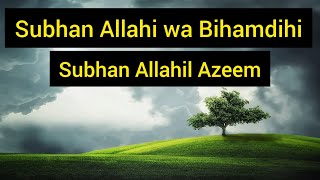 Subhanallahi Wa Bihamdihi Subhan Allahil Azeem | Islamic Education Video