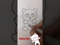 Panda 🐼 drawing | Panda for kids | How to draw Panda Easily