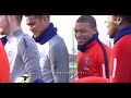 funny moments in training ● mbappe salah ronaldo neymar