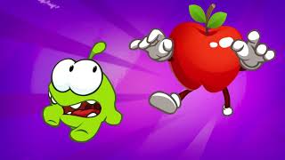Om Nom chases apple / Learn English with Om Nom / Educational Cartoon
