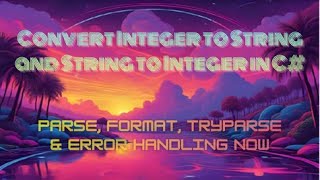 Why TryParse is the BEST Way to Convert Strings in C#