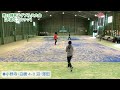 【テニス大会】第15弾男子ダブルス大会（小野寺・白橋vs沼・澤田）