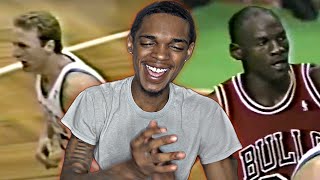 MVP Battle - Larry Bird (44p) & Michael Jordan (39p) Highlights Bulls @ Celtics | REACTION!!