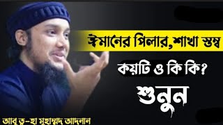 ঈমানের পিলার কয়টি ও কি কি জানেন ❤️ Abu toha adnan | Motivational Waz |Emotional Waz|Short waz