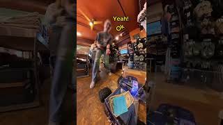 Buying crocodile with RC car ￼