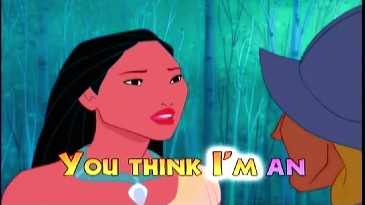 Pocahontas - Colors Of The Wind - Sing Along Song With Lyrics - Disney ...