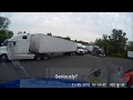 Wow....  Just wow... (I was asleep when this was recorded by dashcam)