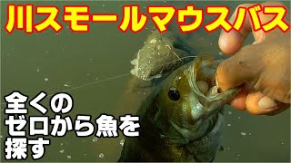 【川スモールマウスバス】バスが生息しているかも分らない河川でスモールを狙う！！