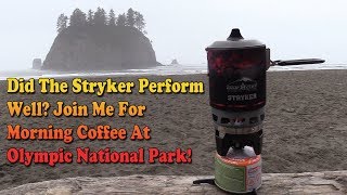 Camp Chef Stryker 100 Review - Best Budget Compact Cooking Stove - Olympic National Park Backpacking