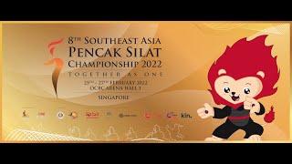 8th Southeast Asia Pencak Silat Championship 2022 - Day 2 (Part I)