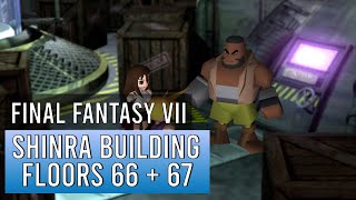 Shinra Floors 66 and 67 in Final Fantasy 7 (original)