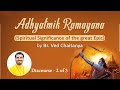 Spiritual Significance of the Great Epic-Adhyatmik Ramayana by Br. Ved Chaitanya-2 of 3