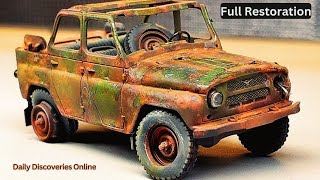 Full Restoration Ancient UAZ 469 | Bringing a Classic Back to Life