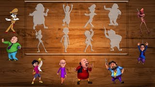 Puzzle Motu Patlu Game for Kids | Motu Patlu John The Don Ghasitaram Chingam