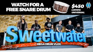 Sweetwater #Gearfest2023 Mega Drum Vlog + ⭐️ Ludwig Snare Drum Giveaway! ⭐️