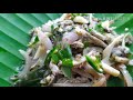 কেৰাহীত পাতত দিয়া সৰু মাছ assamese recipes patot dia xoru mas small fish river fish