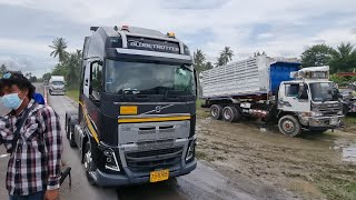 รอบแข่งแบล๊คเก็ต Volvo FH610ก็มาวิ่งนะ สนามเจ้าเงาะ ชลบุรี