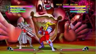 Marvel Vs Capcom 2 XBLA Gameplay TRU HD [Lets Watch]