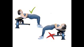 Shoulders Elevated Glute Bridge