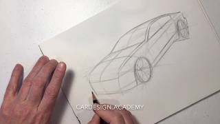 Car Design 101: Drawing a Sedan in Perspective