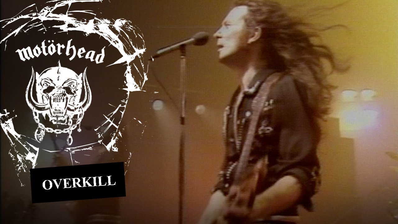 Motörhead Overkill Official Video Youtube Music