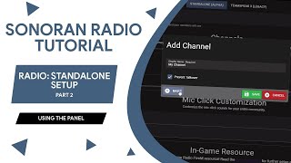 Sonoran Radio Tutorial: Dispatch Panel (2/4)