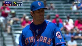 NYM@ARI: Harvey whiffs Tomas in the 1st inning