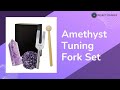 Amethyst Tuning Fork Set