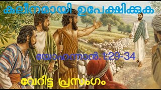 കുലീനമായി ഉപേക്ഷിക്കുക, യോഹന്നാൻ.1:29-34, വചന വ്യാഖ്യാനം, പ്രസംഗം, John 1: 29-34, Lamb, sin,