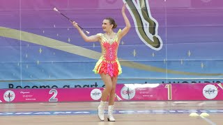 Majorettes Mačanske Mazoretkinje ALINA / Baton solo senior,  Zadar 2023 Majorette World Championship