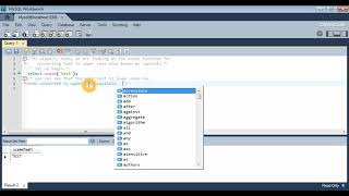 MySQL UCASE Upper Case String Function using MySQL Workbench
