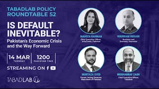 Is Default Inevitable? Pakistan’s Economic Crisis and the Way Forward
