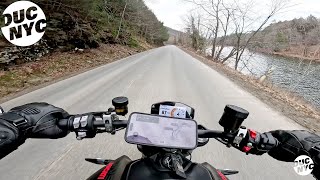 BABY SEND on wet, dirty, damp and chilly STAGE 2 of the Catskills TT (Hancock, NY) v1843