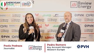 Energyear Italia 2024 | Interview with Pedro Romero from PVH