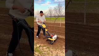 Multifunctional micro-tillage machine for rotary tillage, weeding, ditching and fertilization