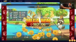 Dave catches the two best fish on Animal Fishing slots ala Mbit Casino!