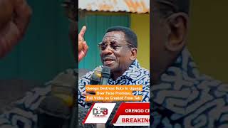 Orengo Destroys Ruto In Ugunja Over False Promises.Full Video on Created From Tab #podcast #kenya