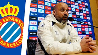 Recciones de MANOLO GONZÁLEZ en rueda de prensa en la previa de Alavés vs Espanyol | LALIGA