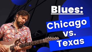 Chicago vs Texas Blues: Which is Your Favorite? #shorts