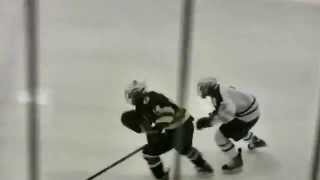 High School Hockey Hit SJR vs Paramus