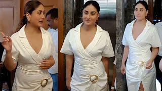 Kareena Kapoor Looking Gorgeous In White Beautiful Outfit @ An Event