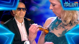 This artist and her MINI VIOLIN shocks THE JURY | Auditions 4 | Spain's Got Talent 7 (2021)