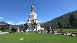 BHUTAN MEMORIAL CHHORTEN IN THIMPHU / ブータン　メモリアル・チョルテン　in ティンプー