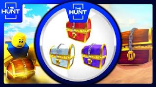 THE HUNT! HOW TO GET THE BADGE FROM 🔎 Treasure Hunt Simulator! (ROBLOX THE HUNT